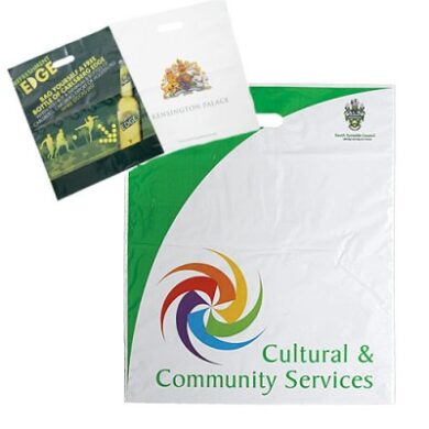 Large Reinforced Plastic Carrier Bag