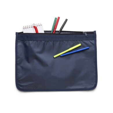 A4 Nylon Document Bag - Blue