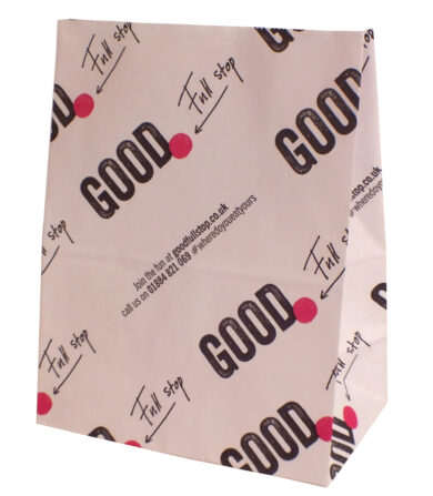 Paper Sandwich Bag - White