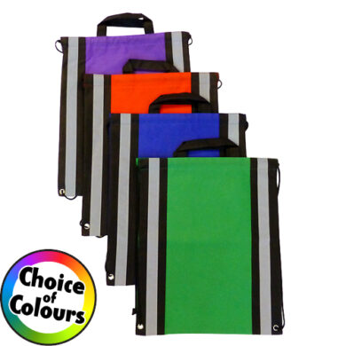 Reflector Drawstring Bag