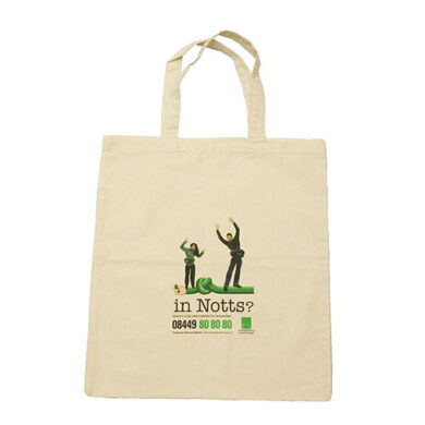 Aurora Short Handle Cotton Tote Bag